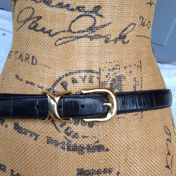Vintage Lord‎ and Taylor Faux Croc belt L - Picture 2 of 10